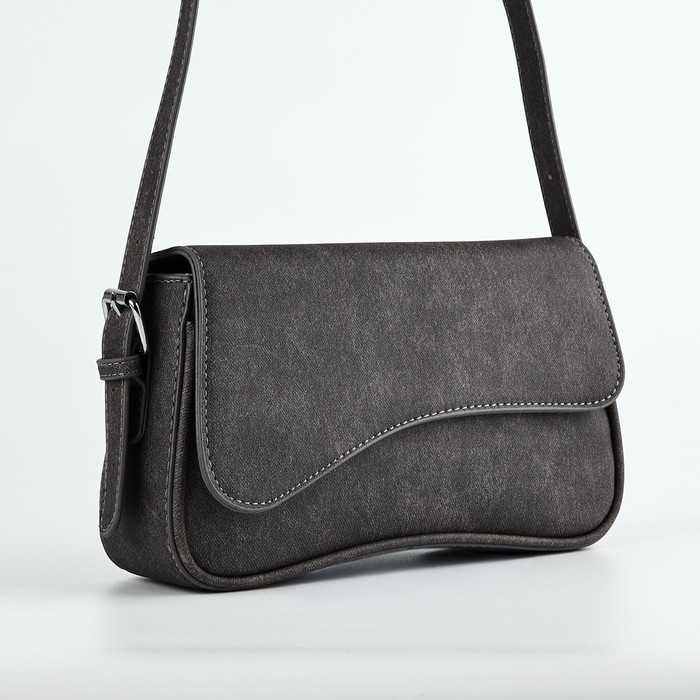 Сумка женская 25*14*6.5 см, цвет серый Сумка женская 25*14*6.5 см, цвет серый