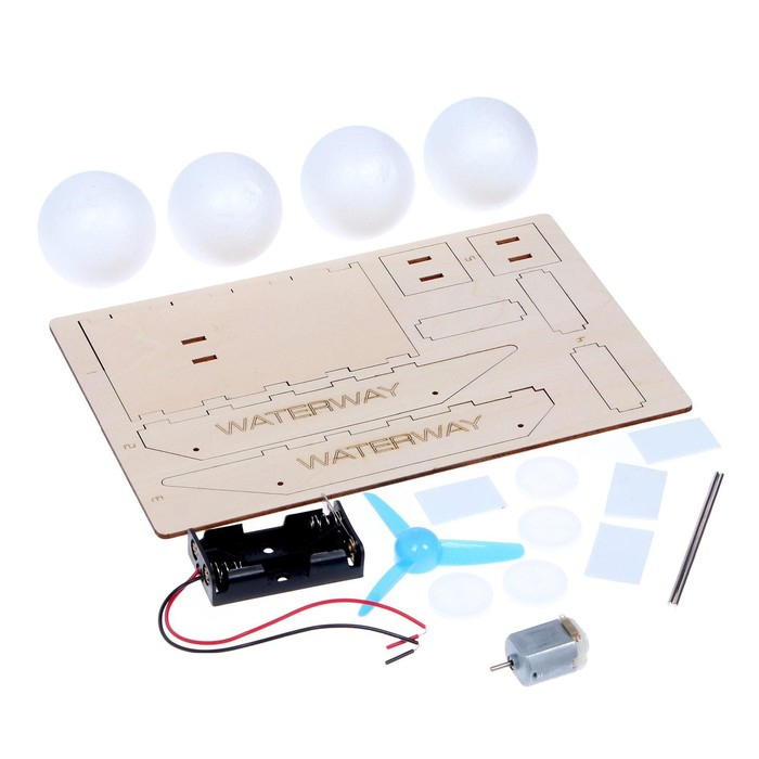 Конструктор электронный «Водная машина», работает от батареек Конструктор электронный «Водная машина», работает от батареек