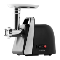 Мясорубка Galaxy LINE GL 2419, 1600 Вт, 1.5 кг/мин, реверс, 6 насадок, чёрно-серебристая Мясорубка Galaxy LINE GL 2419, 1600 Вт, 1.5 кг/мин, реверс, 6 насадок, чёрно-серебристая