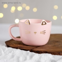Набор &laquo;Мяу&raquo;, кружка 200 мл, блюдце 18х11