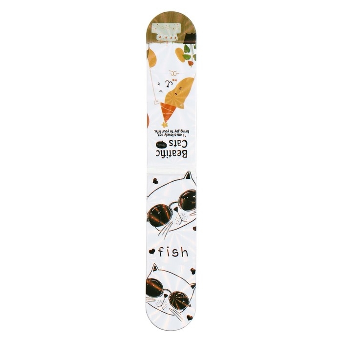 Набор магнитных закладок для книг Calligrata 6 штук, Набор магнитных закладок для книг Calligrata 6 штук, "Котики", МИКС