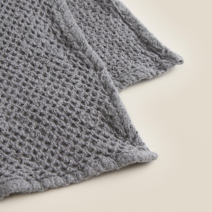 Полотенце SL HOME Linen, цвет серый 38х65см, лен 29%, хл 71%, 215 гр/м2