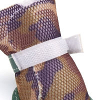 Ботинки для собак "Боец", набор 4 шт, размер 2 (подошва 4,5 х 3,7 см) камуфляж Ботинки для собак "Боец", набор 4 шт, размер 2 (подошва 4,5 х 3,7 см) камуфляж