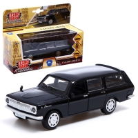 Машина металлическая «ГАЗ-2402 ВОЛГА», 12 см, открываются двери, багаж, цвет черный Машина металлическая «ГАЗ-2402 ВОЛГА», 12 см, открываются двери, багаж, цвет черный