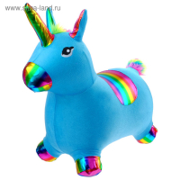 Попрыгун ZABIAKA «Единорог», текстильная отделка, 66х25х44 см, 1350 г, цвет МИКС Попрыгун ZABIAKA «Единорог», текстильная отделка, 66х25х44 см, 1350 г, цвет МИКС