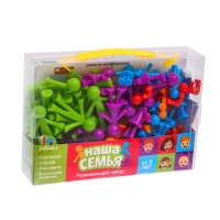 Развивающий набор &laquo;Наша семья&raquo;, сортер, задания на карточках, маркер