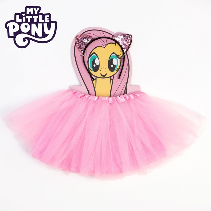 Юбка для девочки с ободком «Флаттершай», My Little Pony Юбка для девочки с ободком «Флаттершай», My Little Pony