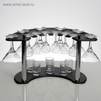 Мини-бар 18 предметов: мартини 190 мл + рюмка 55 мл + стопка 50 мл Мини-бар 18 предметов: мартини 190 мл + рюмка 55 мл + стопка 50 мл