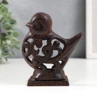 Подсвечник чугун на 1 свечу "Птица" 11х9,5х6,5 см Подсвечник чугун на 1 свечу "Птица" 11х9,5х6,5 см