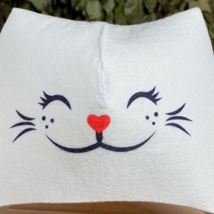 Шапка для бани Шапка для бани "Кошка"