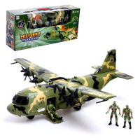 Самолет &laquo;Армия&raquo; с солдатами, свет и звук