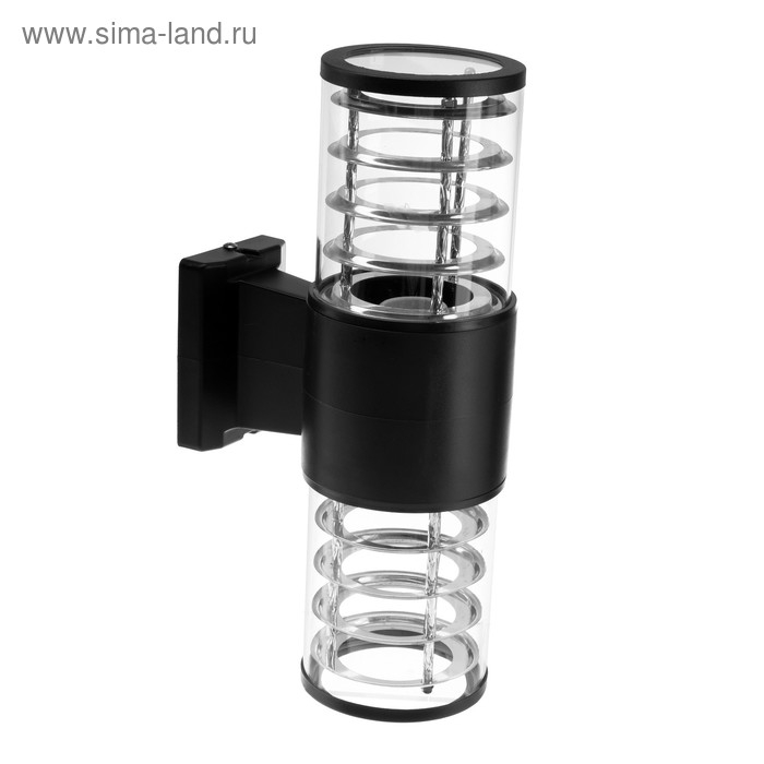 Светильник настенный Luazon Lighting 2хE27х60 Вт Светильник настенный Luazon Lighting 2хE27х60 Вт "Модерн", пластик, вверх и вниз, черный