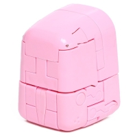 Робот-часы &laquo;Щенок&raquo;, трансформируется в будильник, работает от батареек, цвет розовый