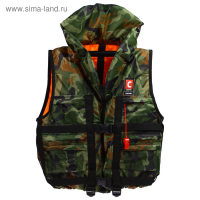 Жилет спасательный с подголовником &laquo;Капитан&raquo;, двухсторонний, большой, 100 кг