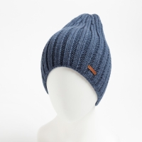 Шапка женская, цвет джинс, размер 56-58 Шапка женская, цвет джинс, размер 56-58