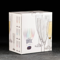 Набор бокалов для шампанского «Кейт», 220 мл, 6 шт. Набор бокалов для шампанского «Кейт», 220 мл, 6 шт.