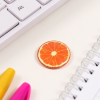 Значки закатные набор 3 шт d=25 мм "Фрукты" 7х7 см