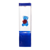 Лава-лампа "Мишка" LED 2Вт от батареек 3хАА синий 7х7х24 см Лава-лампа "Мишка" LED 2Вт от батареек 3хАА синий 7х7х24 см