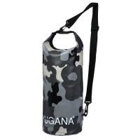 Гермомешок YUGANA, ПВХ, водонепроницаемый 15 литров, один ремень, камуфляж-цифра Гермомешок YUGANA, ПВХ, водонепроницаемый 15 литров, один ремень, камуфляж-цифра