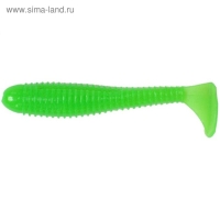 Виброхвост Helios Catcher Electric green, 7 см, 7 шт. (HS-1-007)