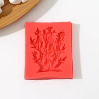 Молд &laquo;Коралл&raquo;, силикон, 7&times;5,5&times;1 см, цвет МИКС