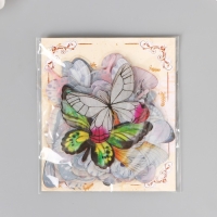 Наклейки PVC "Порхающие бабочки" набор 40 шт 8х7 см