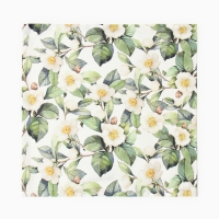 Набор салфеток с декорат. кольцами Этель Camellia 40х40 см - 4 шт, 100% хлопок, саржа Набор салфеток с декорат. кольцами Этель Camellia 40х40 см - 4 шт, 100% хлопок, саржа