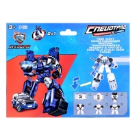 Робот &laquo;Полицейский внедорожник&raquo;, трансформируется