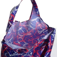 Сумка хозяйственная на кнопке, цвет синий