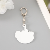 Брелок акрил "Милые зверушки в зонтике" 4,7х4,9 см Брелок акрил "Милые зверушки в зонтике" 4,7х4,9 см