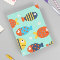 Фотоальбом на 200 фото 10х15 см "Довольные рыбки" текстиль 5,3х17х21,8 см Фотоальбом на 200 фото 10х15 см "Довольные рыбки" текстиль 5,3х17х21,8 см