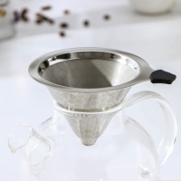 Воронка для кофе, 14&times;11,5&times;8 см, нержавеющая сталь