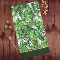 Полотенце Этель &laquo;Тропики&raquo; 40х70 см, 100% хлопок, саржа 190 гр/м2