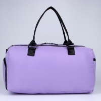 Сумка женская спортивная BE NICE на молнии, отдел из ПВХ, отдел для обуви, наружный карман, цвет сиреневый Сумка женская спортивная BE NICE на молнии, отдел из ПВХ, отдел для обуви, наружный карман, цвет сиреневый
