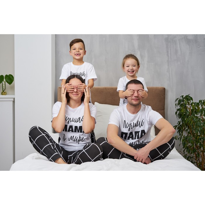 Пижама детская для девочки KAFTAN "Лучшая" рост 98-104 (30)