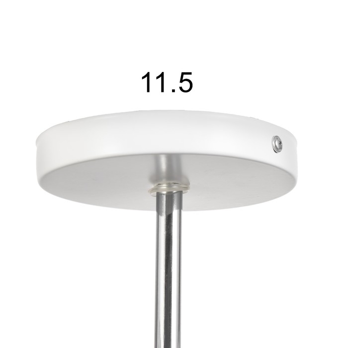 Люстра Люстра "Офелия" 2хЕ27 40Вт бело-хромовый 48х26х27 см BayerLux