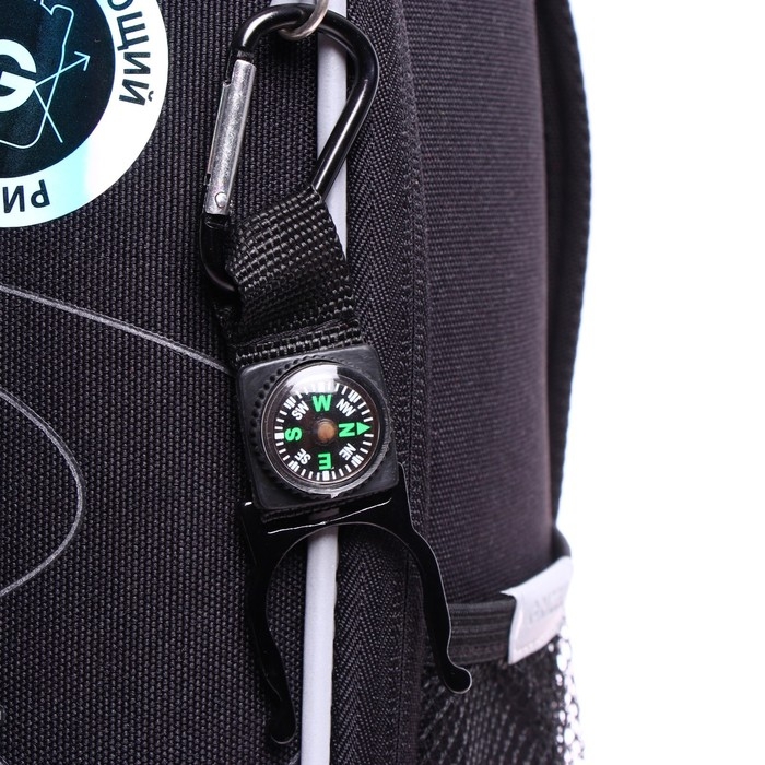 Рюкзак каркасный, 37 х 26 х 16 см, Grizzly RAw-397, со светодиодами, чёрный RAw-397-5_1