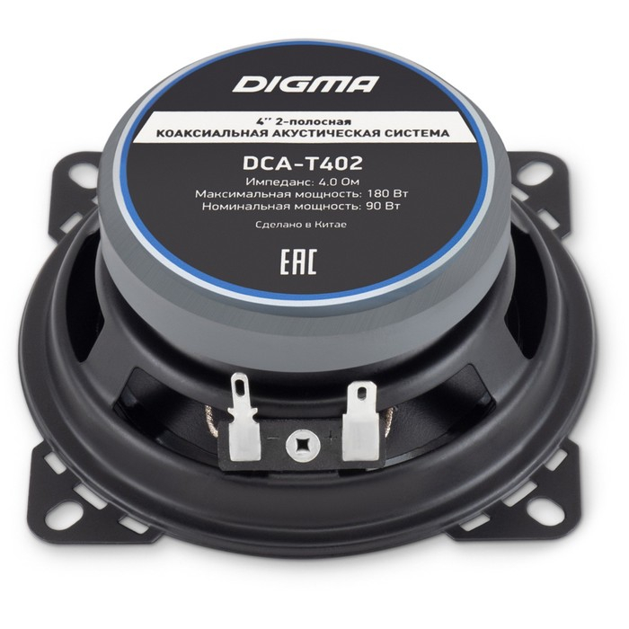 Акустическая система Digma DCA-T402, 10 см, 180 Вт, набор 2 шт