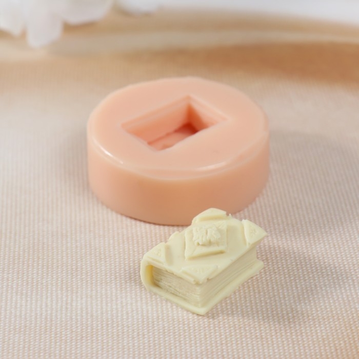 Молд силикон Молд силикон "Книга" 2,3х1,7х1 см