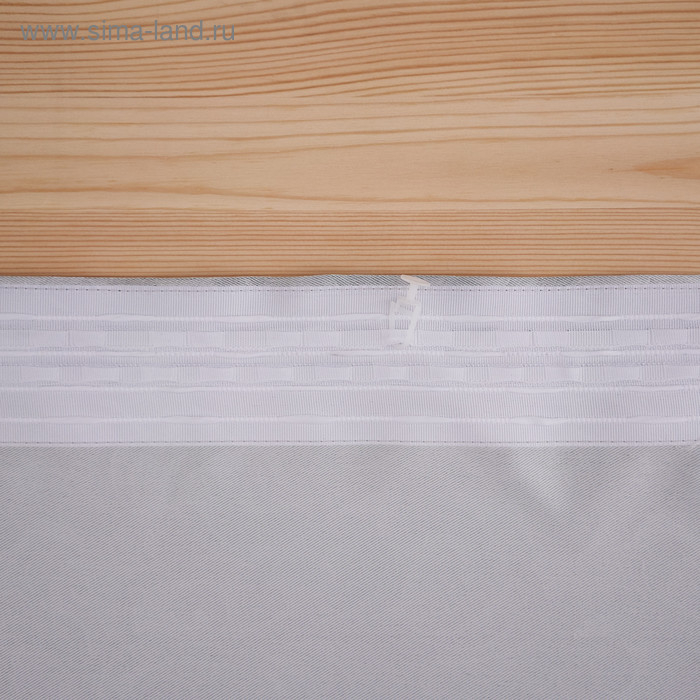 Штора портьерная Witerra Водевиль 135х260см, серебряный, пэ100%