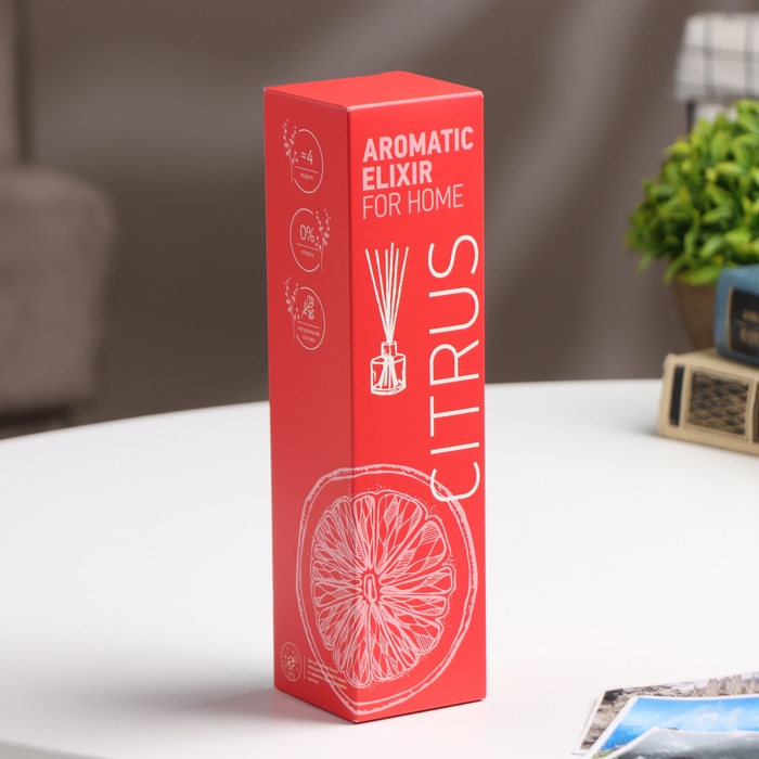 Ароматический диффузор Апельсин и гранат 40 мл Ароматический диффузор Апельсин и гранат 40 мл