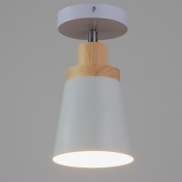 Спот "Гуди" Е27 40Вт белый 15х15х28 см Спот "Гуди" Е27 40Вт белый 15х15х28 см