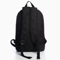 Рюкзак школьный детский для девочки &laquo;Котик&raquo; 33х13х37, отд на молнии, н/карман, чёрный