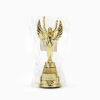 Наградная фигура женская &laquo;Ника&raquo;, подставка пластик золото, 18,5 х 7 х 6 см.