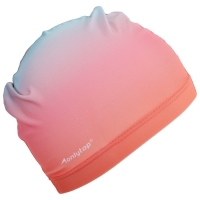 Шапочка для плавания взрослая ONLYTOP Gradient, тканевая, обхват 54-60 см Шапочка для плавания взрослая ONLYTOP Gradient, тканевая, обхват 54-60 см