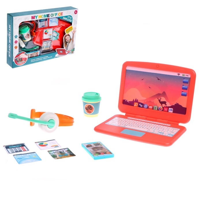 Игровой набор «Офис» с аксессуарами Игровой набор «Офис» с аксессуарами