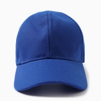 Бейсболка мужская однотонная MINAKU, размер 58, цвет синий