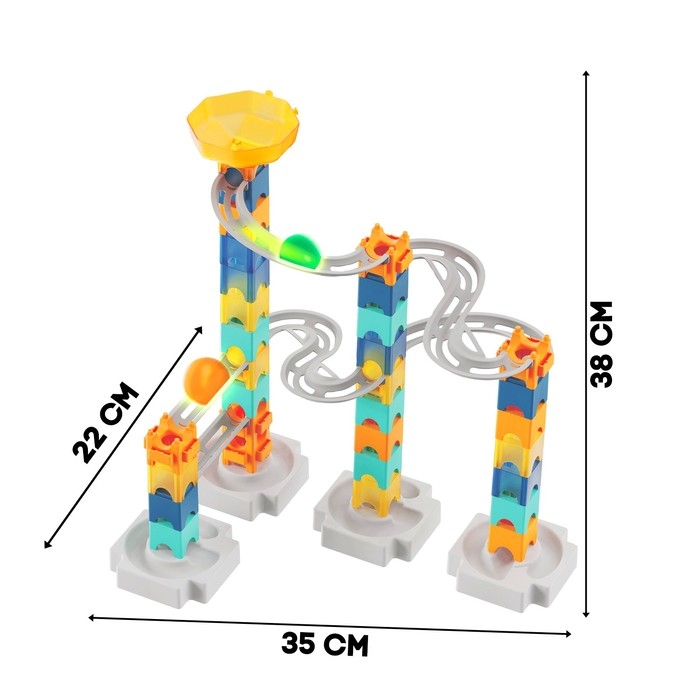 Конструктор марблс &laquo;COSMO шарики&raquo;, 47 деталей