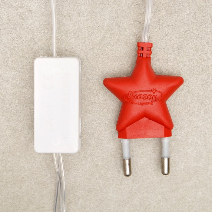 Гирлянда «Сеть» 1.6 × 1.6 м, IP20, прозрачная нить, 144 LED, свечение «Флаг России», 220 В Гирлянда «Сеть» 1.6 × 1.6 м, IP20, прозрачная нить, 144 LED, свечение «Флаг России», 220 В