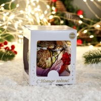 Шар "Рябина с шишками" 9,5 см Шар "Рябина с шишками" 9,5 см